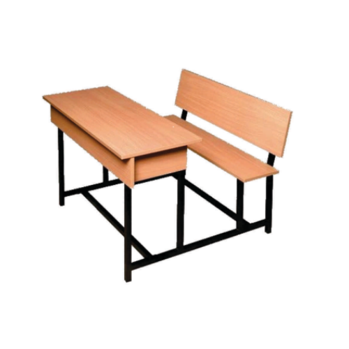 Long School Chair With Table